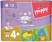 Фото - Подгузники Bella Baby Happy Maxi Plus 4 Plus / 12 pcs 