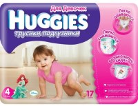 Подгузники Huggies Pants Girl 4 / 17 pcs 