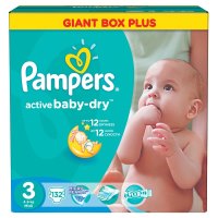 Фото - Подгузники Pampers Active Baby-Dry 3 / 132 pcs 
