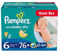 Фото - Подгузники Pampers Active Baby-Dry 6 / 76 pcs 