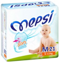 Фото - Подгузники Mepsi Diapers Soft and Breathing M / 21 pcs 