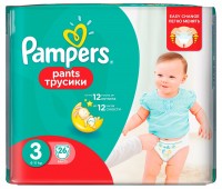 Фото - Подгузники Pampers Pants 3 / 26 pcs 