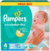 Фото - Подгузники Pampers Active Baby-Dry 4 / 132 pcs 