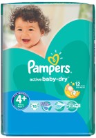 Фото - Подгузники Pampers Active Baby-Dry 4 Plus / 18 pcs 