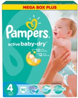 Фото - Подгузники Pampers Active Baby-Dry 4 / 162 pcs 