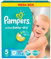 Фото - Подгузники Pampers Active Baby-Dry 5 / 111 pcs 