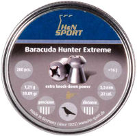 Фото - Пули и патроны Haendler & Natermann Baracuda Hunter Extreme 5.5 mm 1.21 g 200 pcs 