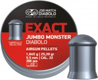 Фото - Пули и патроны JSB Exact Jumbo Monster 5.5 mm 1.64 g 200 pcs 