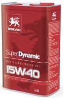 Фото - Моторное масло Wolver Super Dynamic 15W-40 4 л
