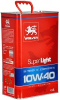 Фото - Моторное масло Wolver Super Light 10W-40 4 л