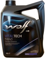 Моторное масло WOLF Vitaltech 5W-40 4 л