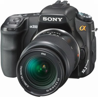 Фото - Фотоаппарат Sony A200  kit