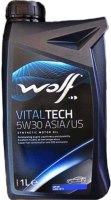 Фото - Моторное масло WOLF Vitaltech 5W-30 Asia/US 1 л