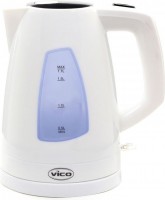 Фото - Электрочайник Vico VC-PK2201 2200 Вт 1.7 л  белый