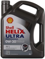 Фото - Моторное масло Shell Helix Ultra Professional AV-L 0W-30 5 л