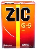Трансмиссионное масло ZIC G-5 80W-90 4 л