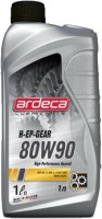 Фото - Трансмиссионное масло Ardeca H-EP Gear 80W-90 1L 1 л
