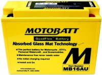 Фото - Автоаккумулятор Motobatt QuadFlex (MB16AU)