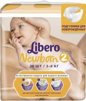 Фото - Подгузники Libero Newborn 2 / 26 pcs 