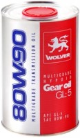 Фото - Трансмиссионное масло Wolver Multigrade Hypoid Gear Oil GL-5 80W-90 1 л