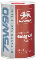 Фото - Трансмиссионное масло Wolver Multipurpose Gear Oil GL-4 75W-90 1 л