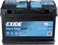 Автоаккумулятор Exide Start-Stop AGM