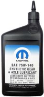 Фото - Трансмиссионное масло Mopar Synthetic Gear & Axle Lubricant 75W-140 1L 1 л