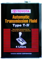 Трансмиссионное масло Toyota ATF Type T-IV 4 л