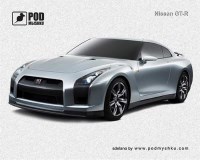Фото - Коврик для мышки Pod myshku Nissan GT-R