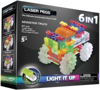 Фото - Конструктор Laser Pegs Monster Truck 110b 6 in 1 