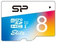 Фото - Карта памяти Silicon Power Elite Color microSD UHS-1 Class 10 8 ГБ