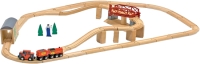 Фото - Автотрек / железная дорога Melissa&Doug Swivel Bridge Train Set