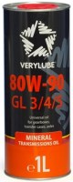 Фото - Трансмиссионное масло VERYLUBE 80W-90 GL 3/4/5 1 л