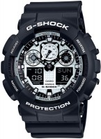 Фото - Наручные часы Casio G-Shock GA-100BW-1A 