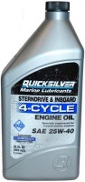 Фото - Моторное масло Quicksilver Synthetic Blend Oil 4T 25W-40 1 л