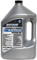 Фото - Моторное масло Quicksilver Synthetic Blend Oil 4T 25W-40 4 л