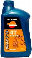 Фото - Моторное масло Repsol Moto Rider 4T 10W-40 1 л