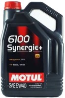 Фото - Моторное масло Motul 6100 Synergie+ 5W-40 4 л