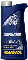 Фото - Моторное масло Mannol Defender 10W-40 1 л
