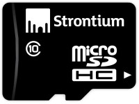 Фото - Карта памяти Strontium microSDHC Class 10 16 ГБ