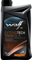 Фото - Трансмиссионное масло WOLF Extendtech 75W-90 GL5 1 л