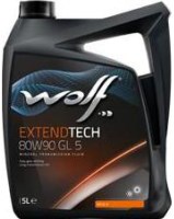 Фото - Трансмиссионное масло WOLF Extendtech 80W-90 GL5 5 л