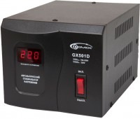 Фото - Стабилизатор напряжения Gemix GX-501D 0.5 кВА / 350 Вт