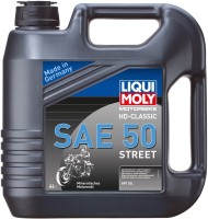 Фото - Моторное масло Liqui Moly Motorbike HD-Classic SAE 50 Street 4 л