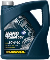 Фото - Моторное масло Mannol Nano Technology 10W-40 4 л