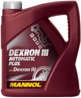 Фото - Трансмиссионное масло Mannol Dexron III Automatic Plus 4 л
