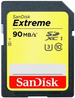 Фото - Карта памяти SanDisk Extreme SD Class 10 UHS-I U3 128 ГБ