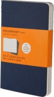 Фото - Блокнот Moleskine Set of 3 Ruled Cahier Journals Pocket Blue 