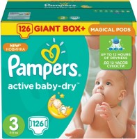 Фото - Подгузники Pampers Active Baby-Dry 3 / 126 pcs 