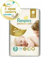 Фото - Подгузники Pampers Premium Care 5 / 18 pcs 